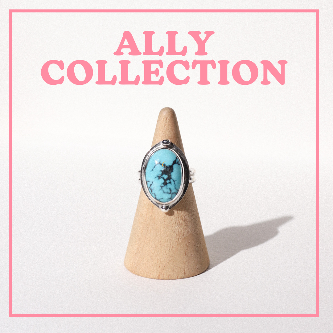 (7) Silver Turquoise Ring
