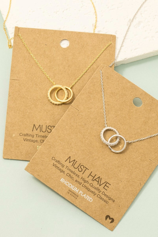 Circle Link necklace
