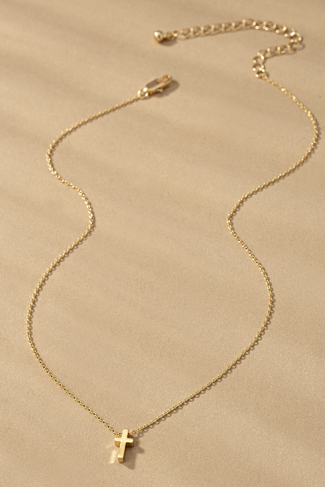 Mini Cross Necklace
