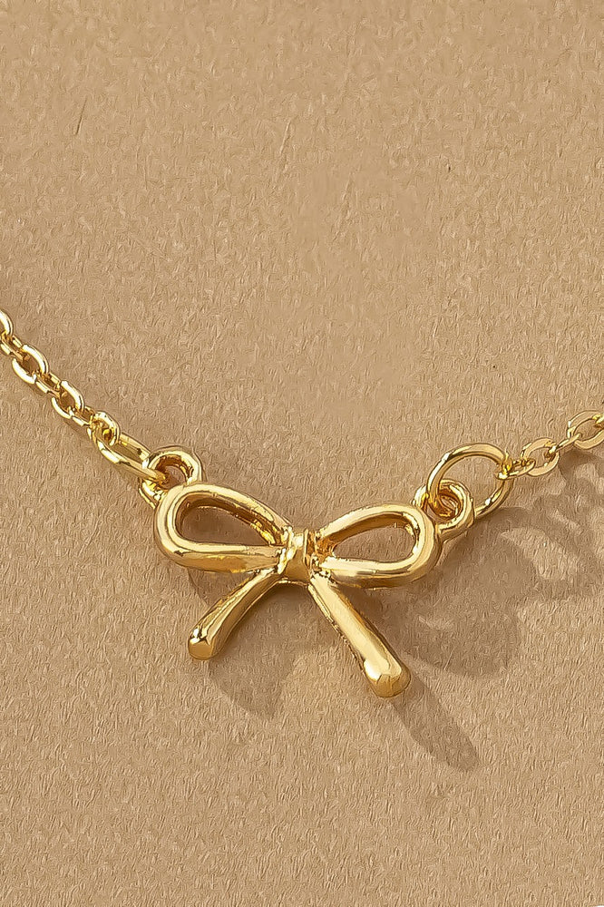 Mini Bow Necklace