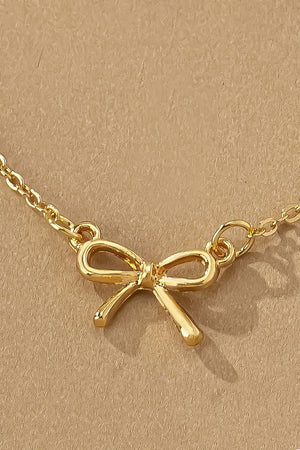 Mini Bow Necklace