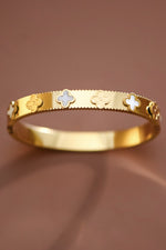 Designer Inspired Gold Bangle