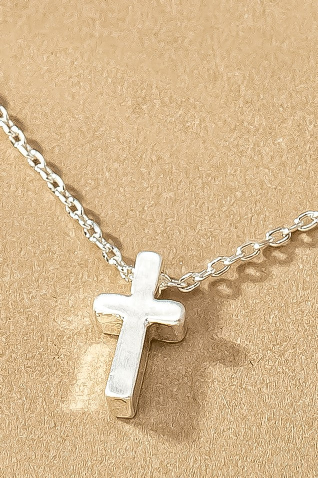 Mini Cross Necklace
