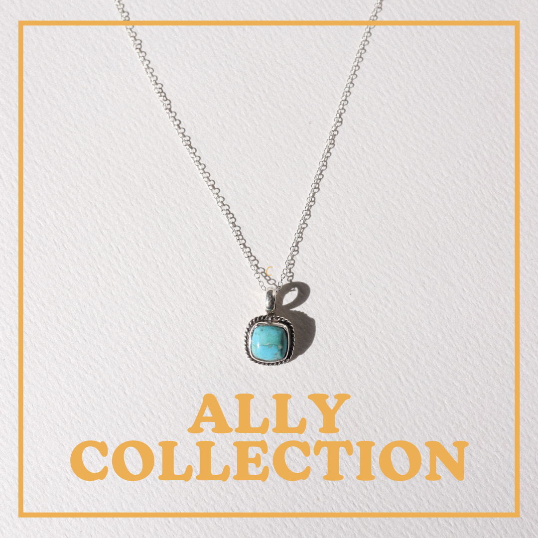 Silver Turquoise Necklace