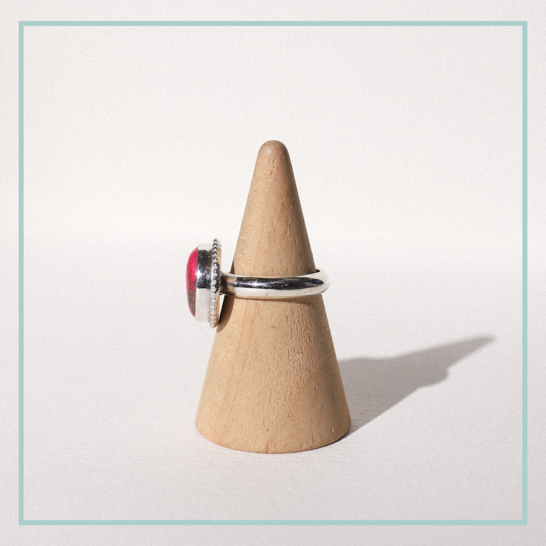 (7.5) Silver Mojave Turquoise Ring