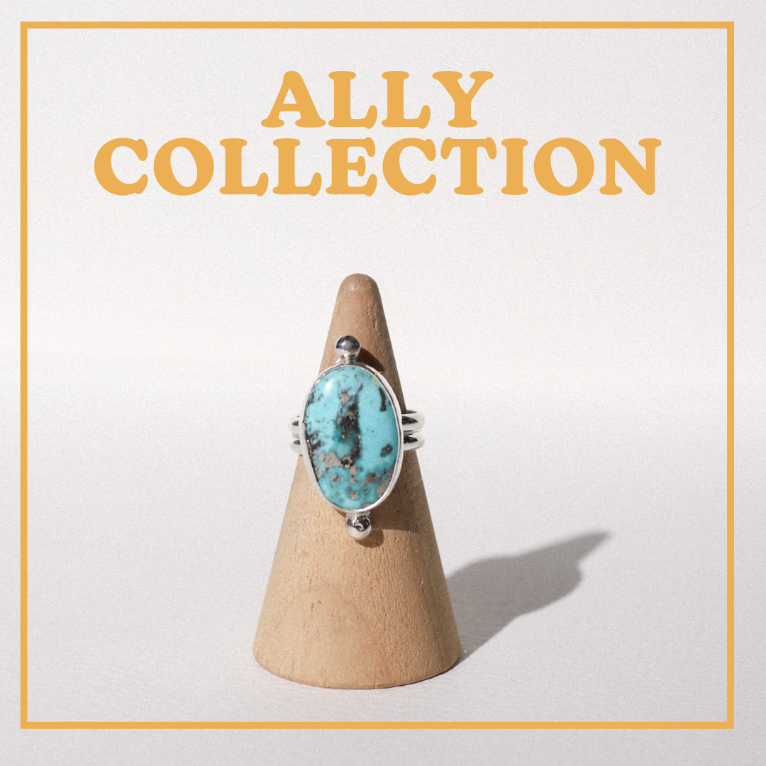 (5.5) Silver Turquoise Ring