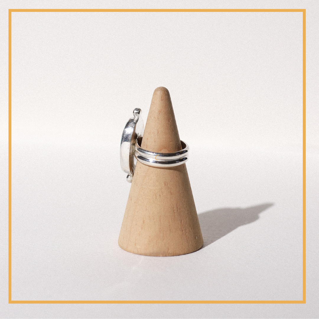 (5.5) Silver Turquoise Ring