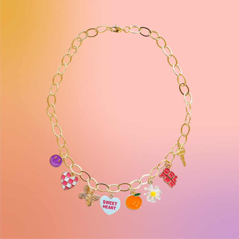 Summer Girl Charm Necklace