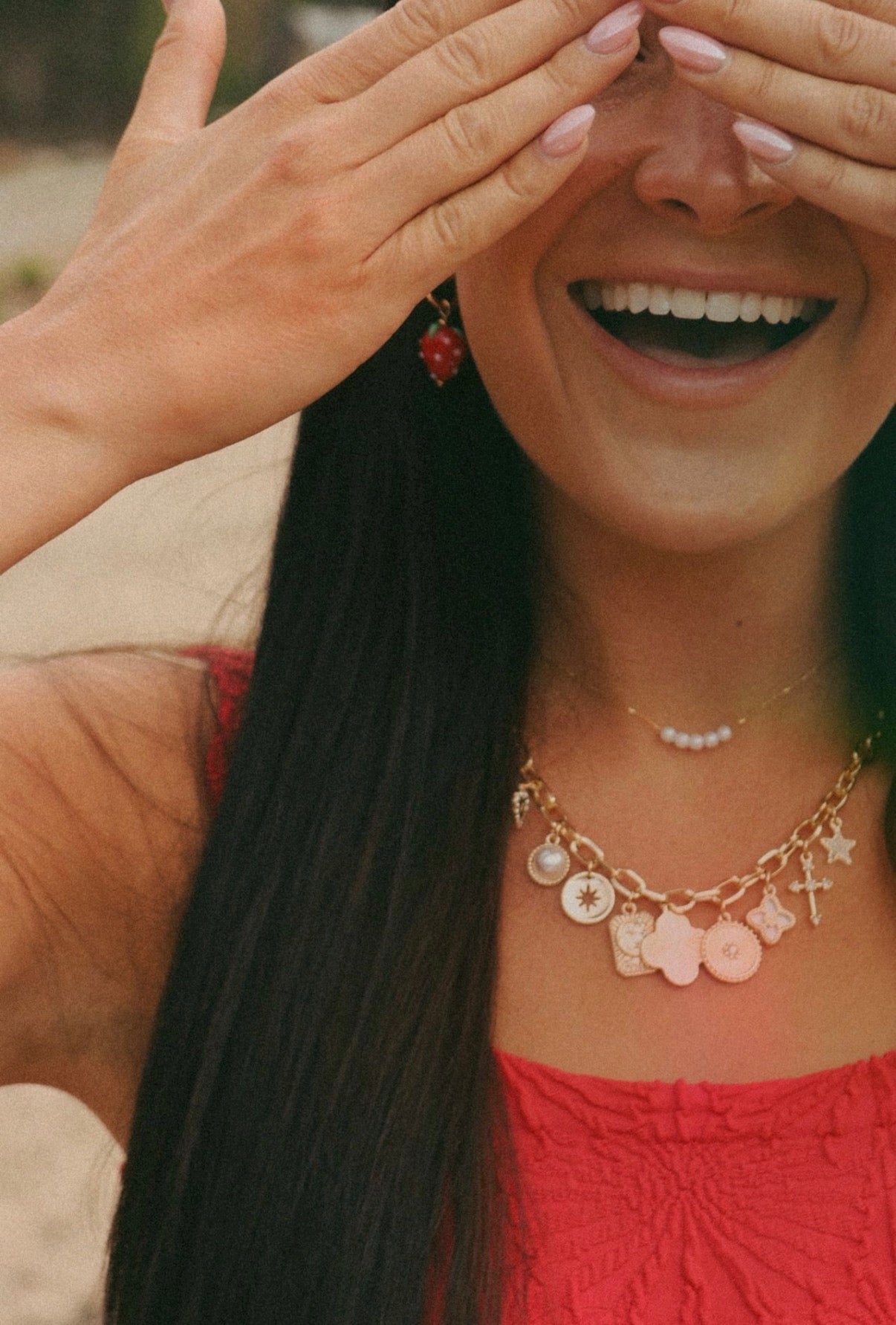 Gold Charm Necklace