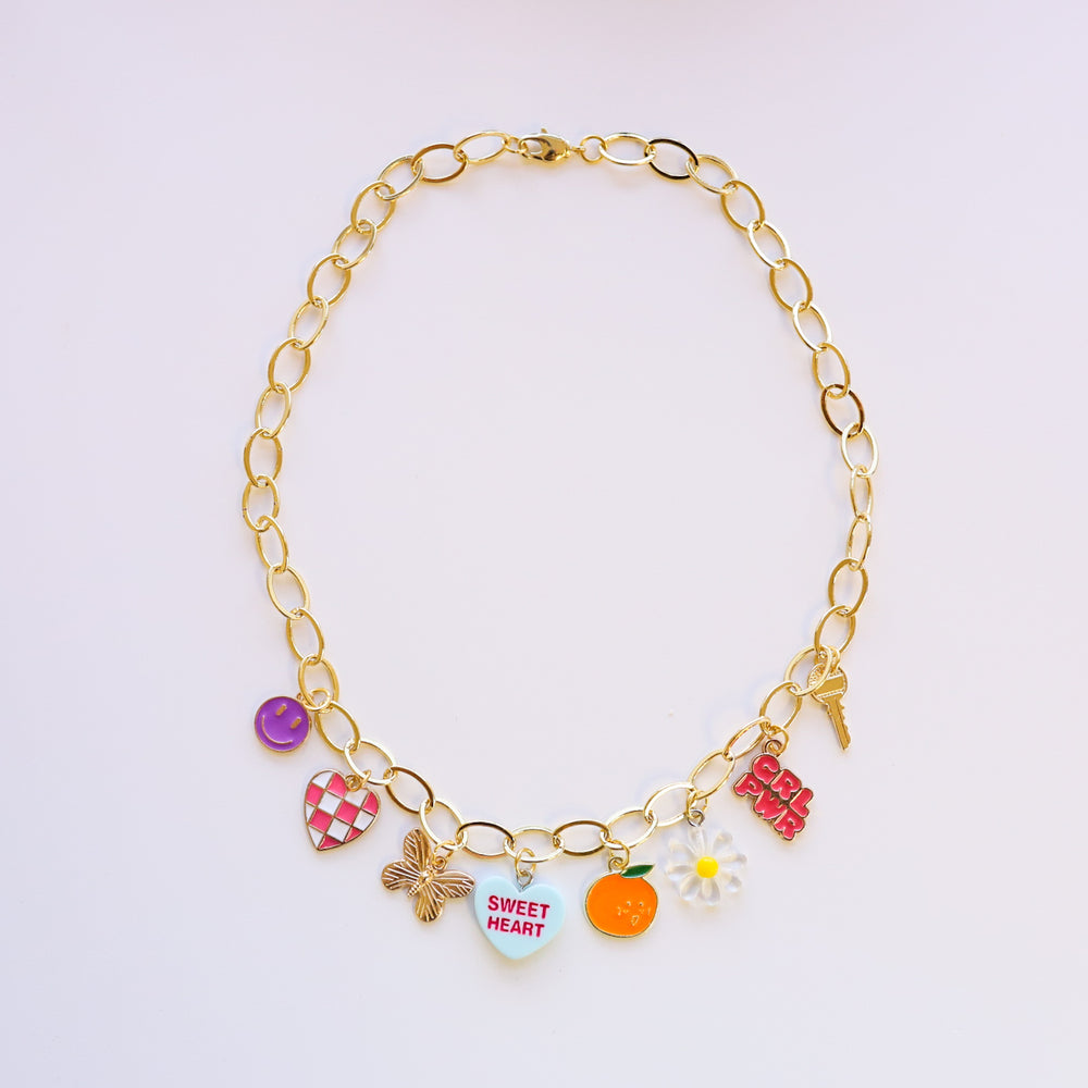 Summer Girl Charm Necklace