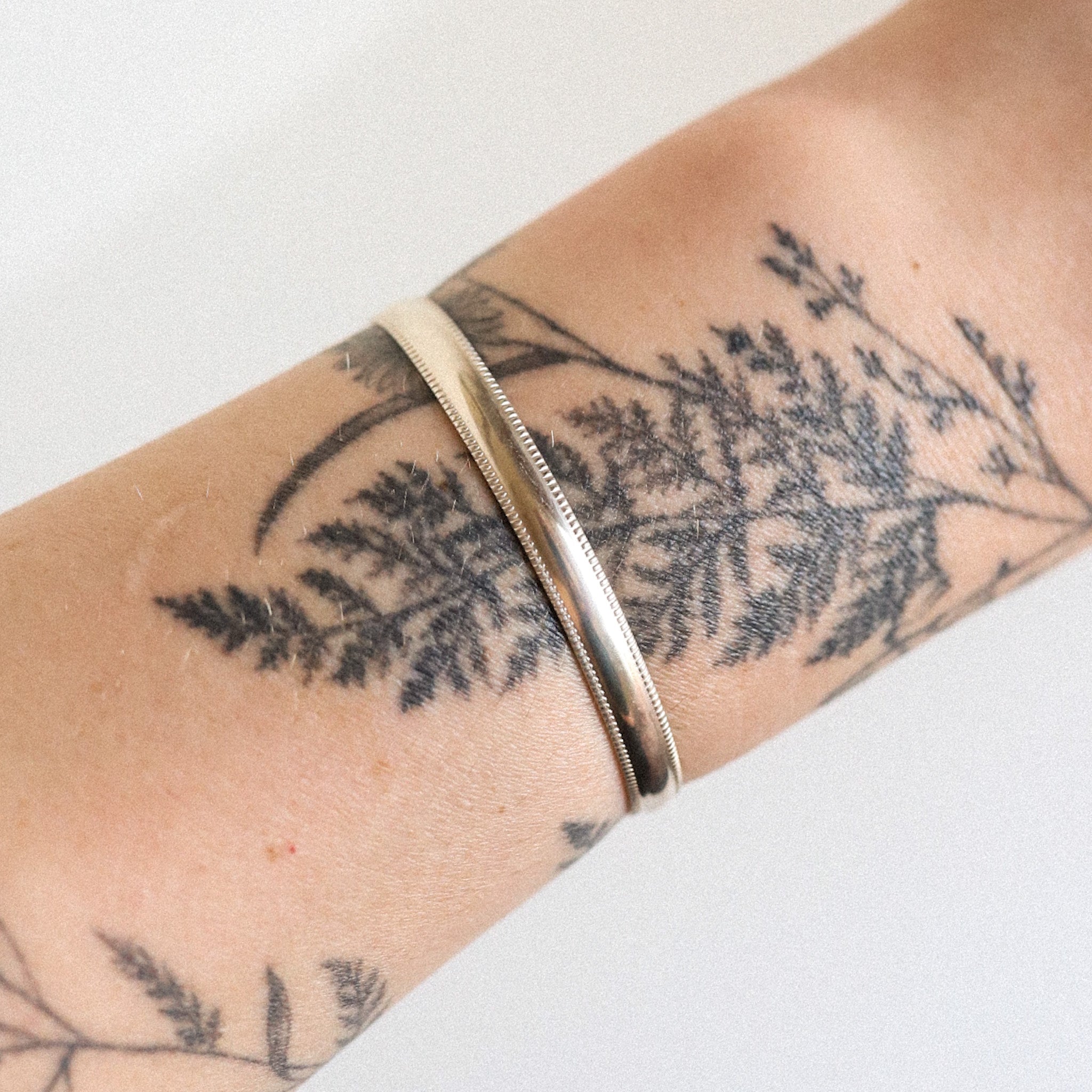 Dotted Half Round Bracelet - Made to Order