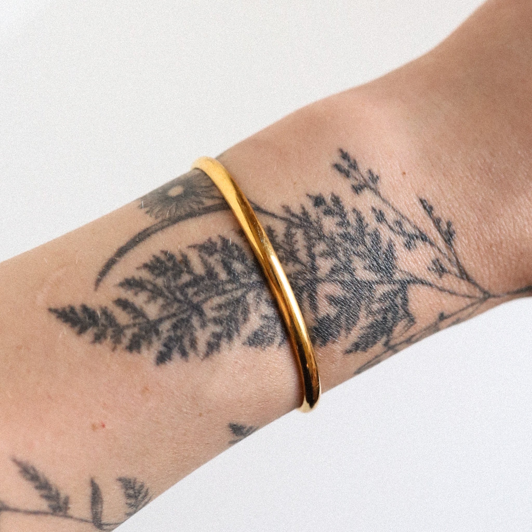 Large Half Round Bracelet - Made to Order