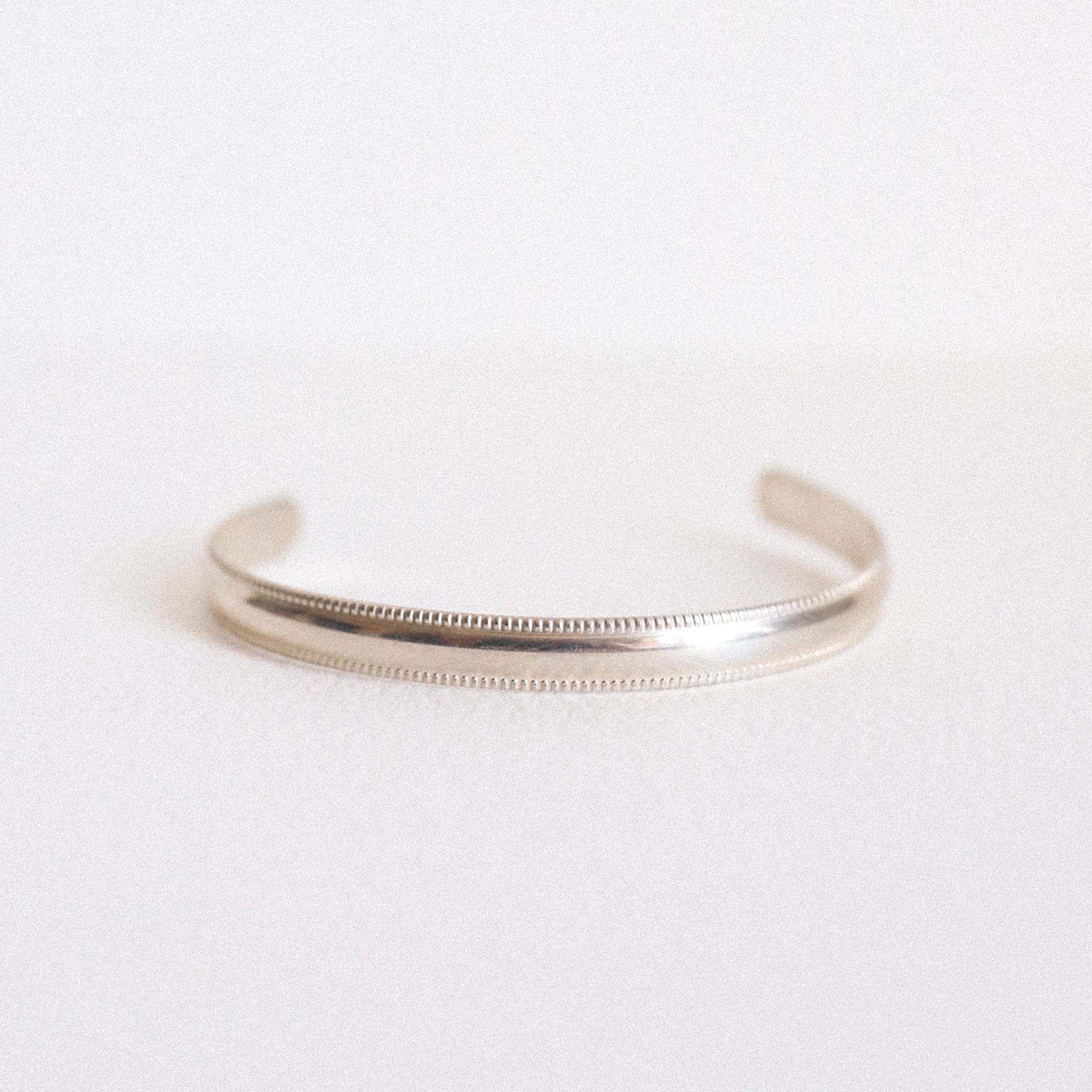 Dotted Half Round Bracelet - Made to Order