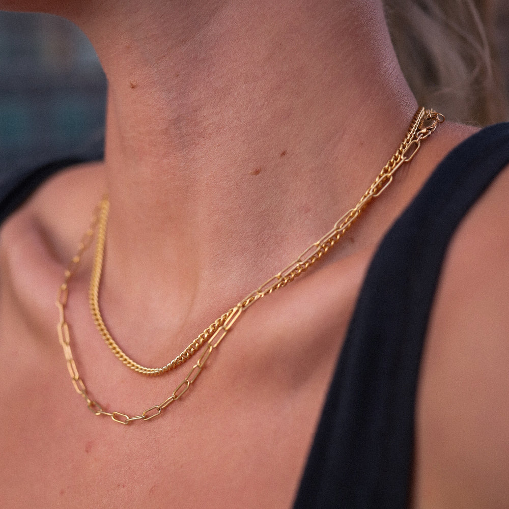 
            
                Load image into Gallery viewer, Paperclip Necklace
            
        