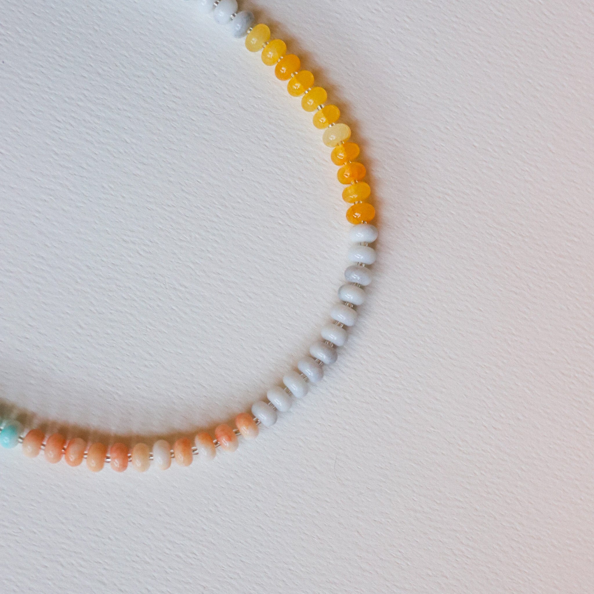 Desert Sunrise Beaded Necklace