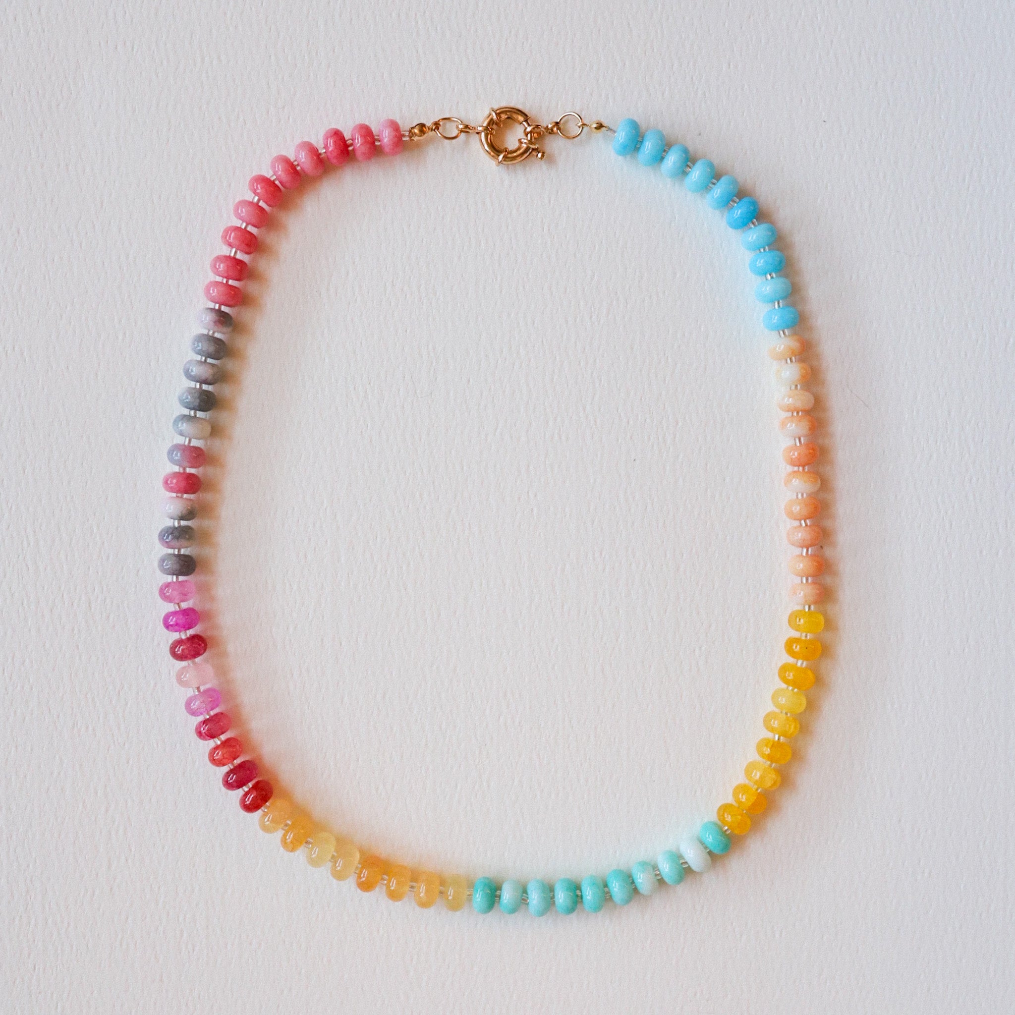 Prism Beaded Necklace
