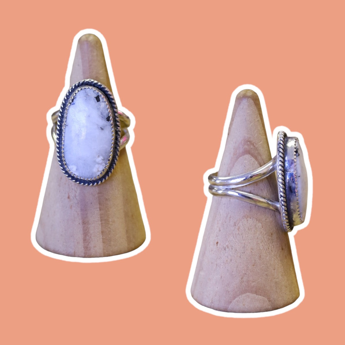 (8) Silver Buffalo Turquoise Ring