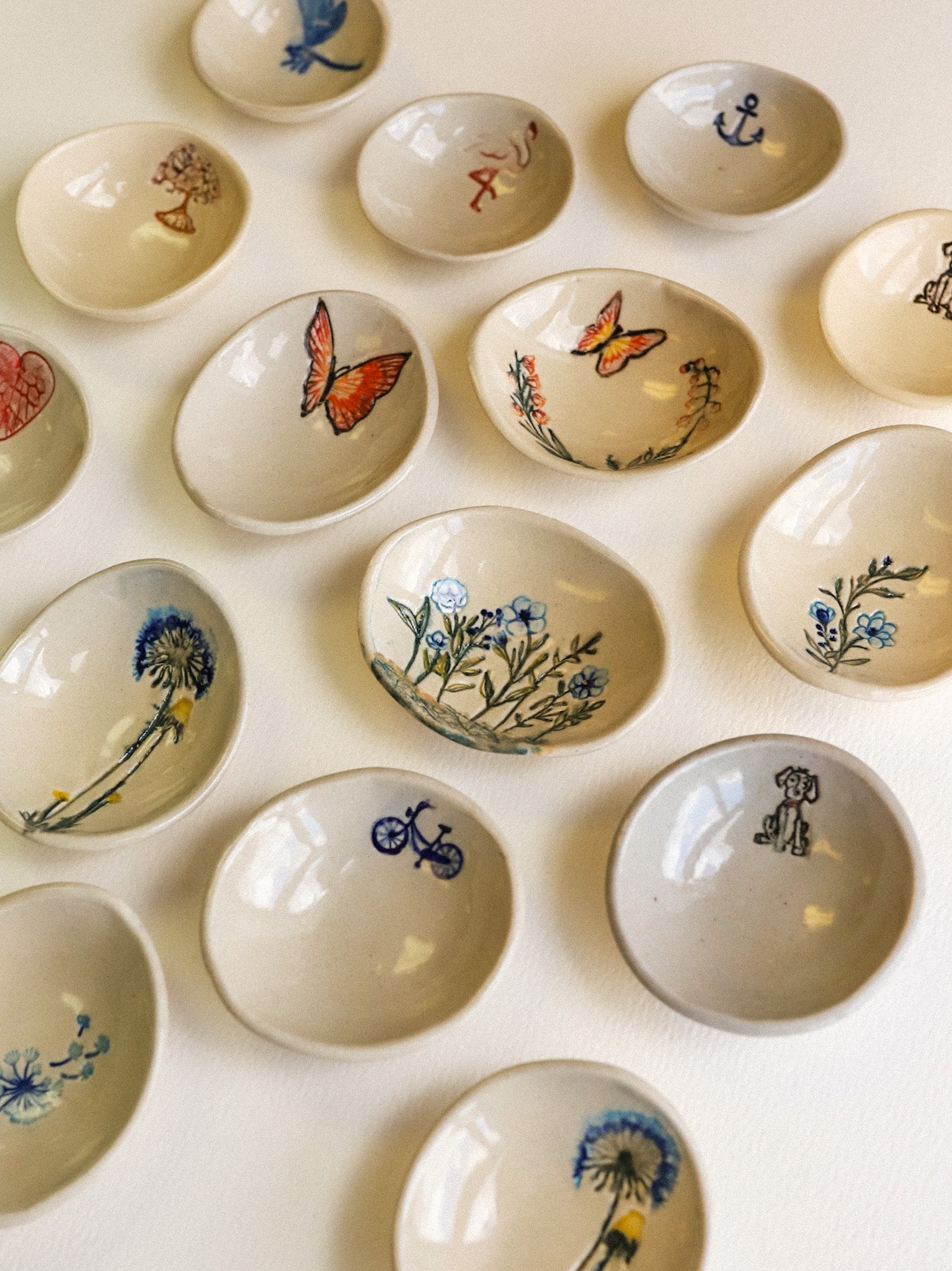 Handmade Ceramic Ring Dishes — Sourced from Spain
