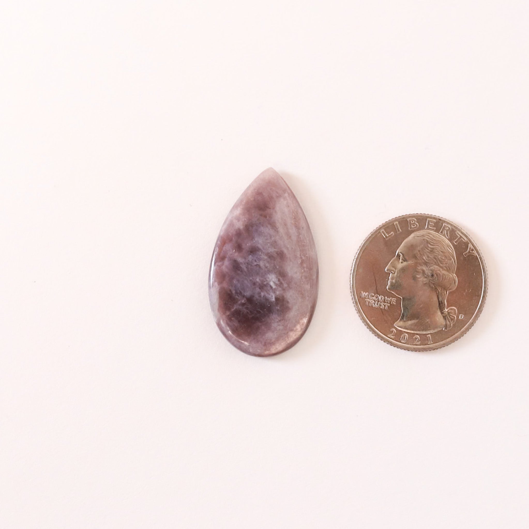 Custom Lepidolite Ring