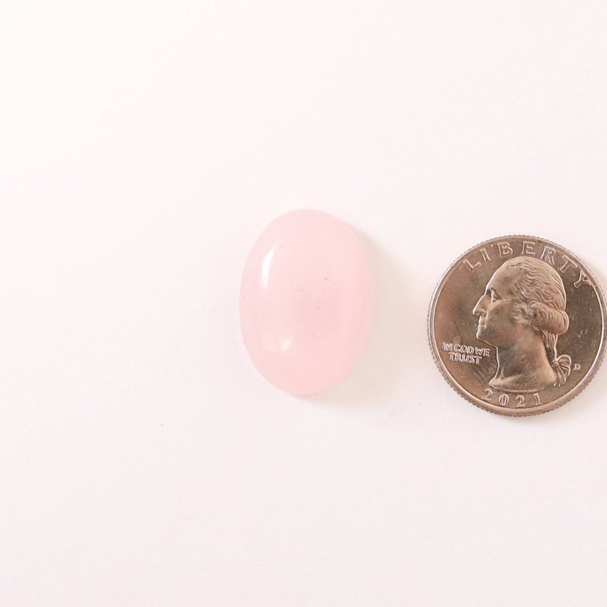 Custom Rose Quartz Ring