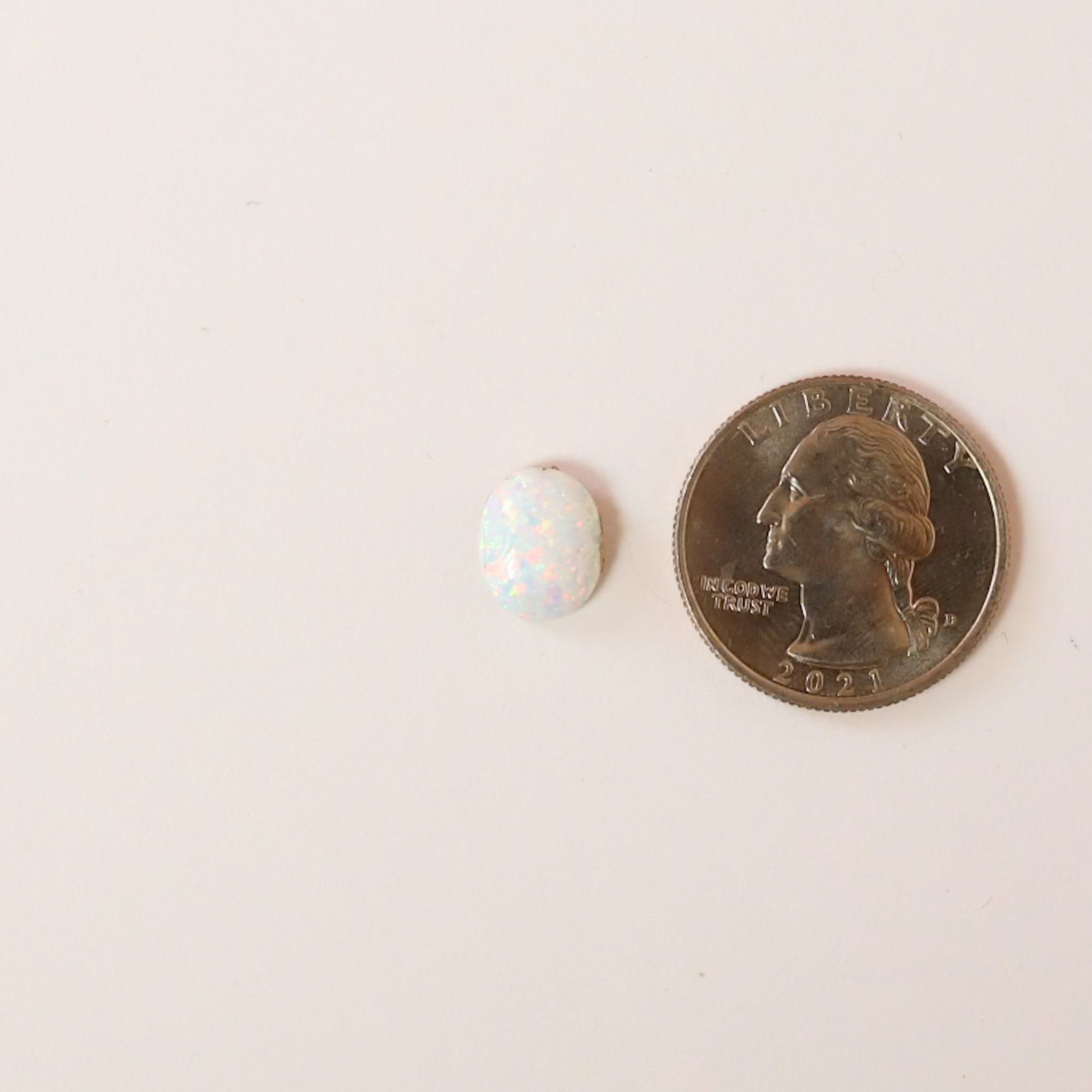 Custom Lab Opal Ring