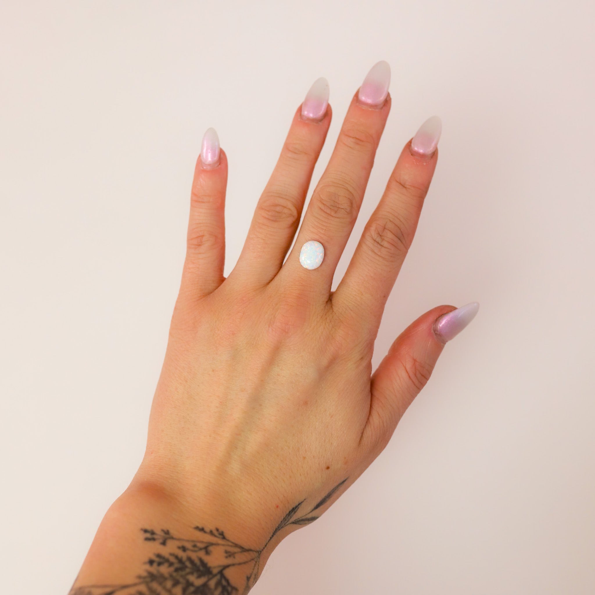 Custom Lab Opal Ring