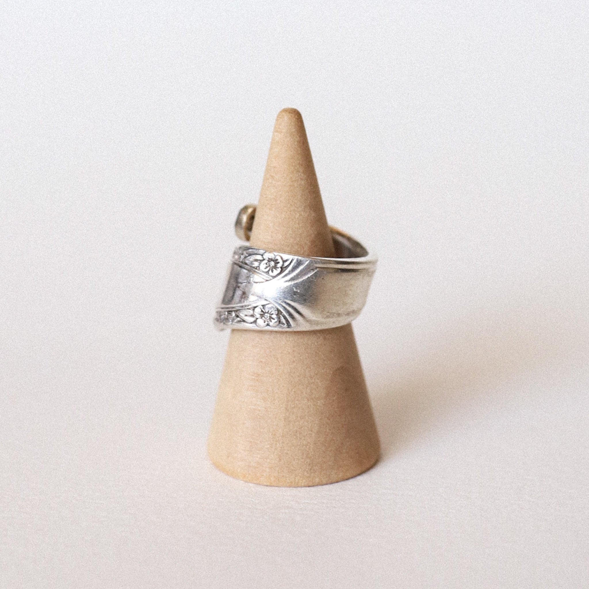 (4.5) Silver Spoon Ring