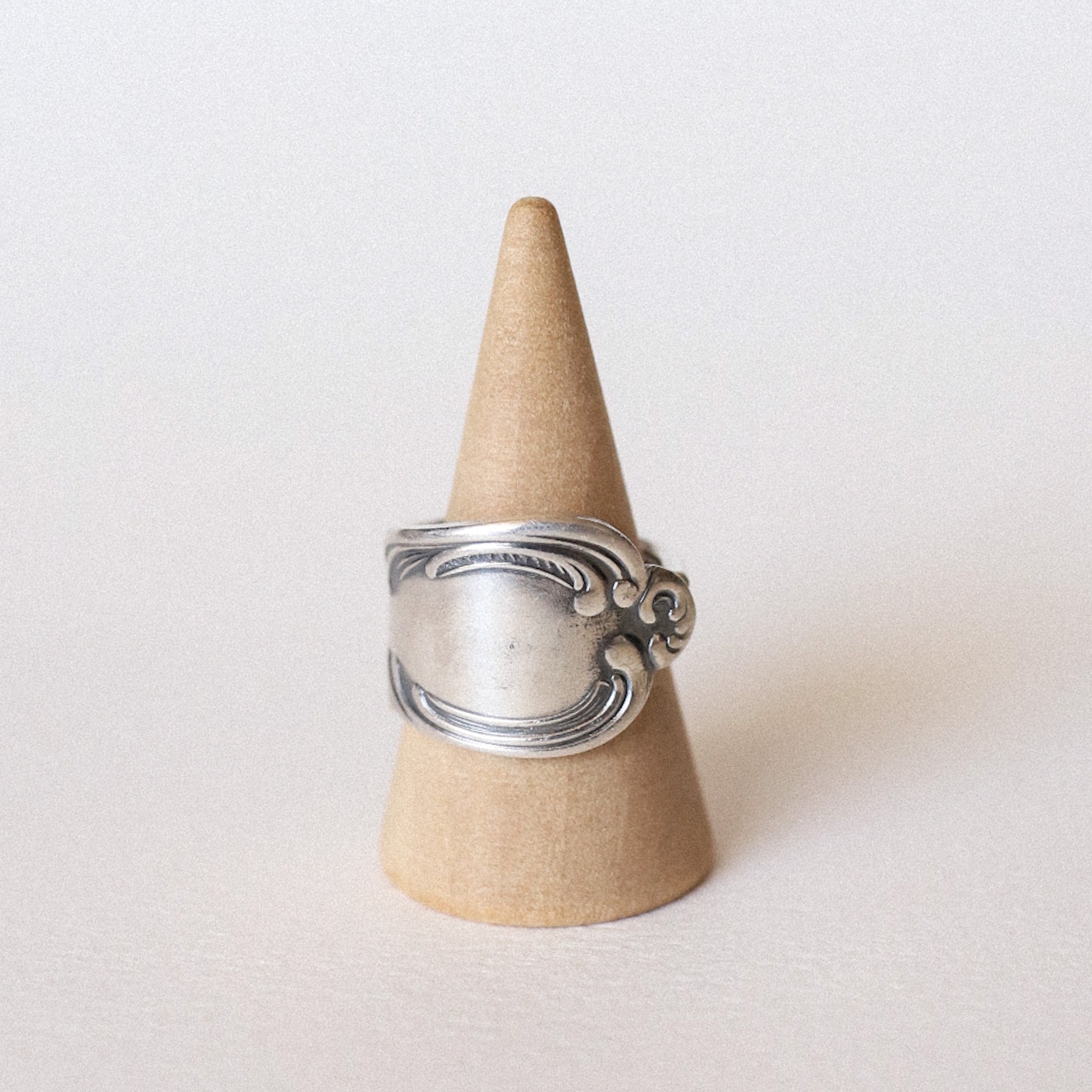 (7.5) Silver Spoon Ring