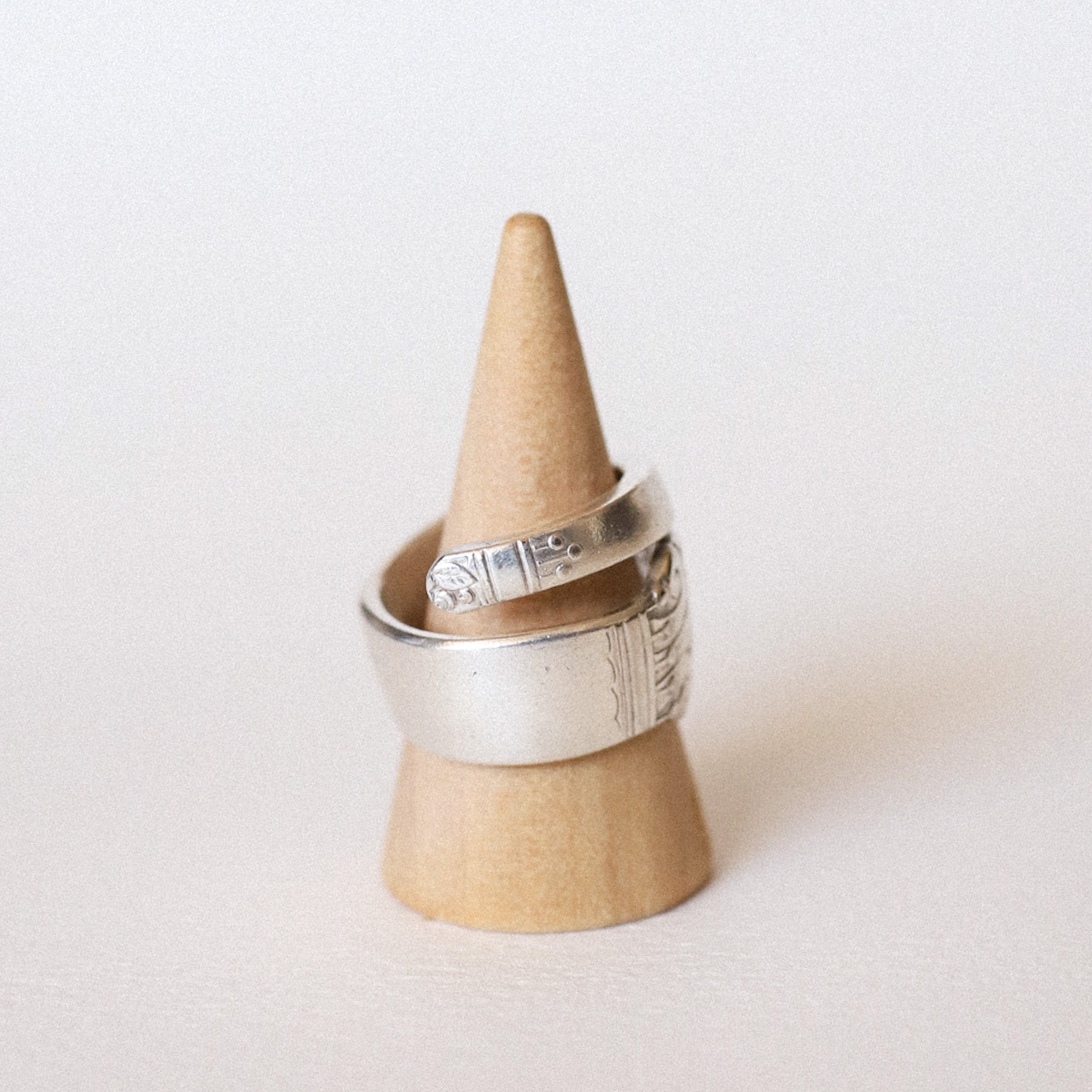 (8) Silver Spoon Ring