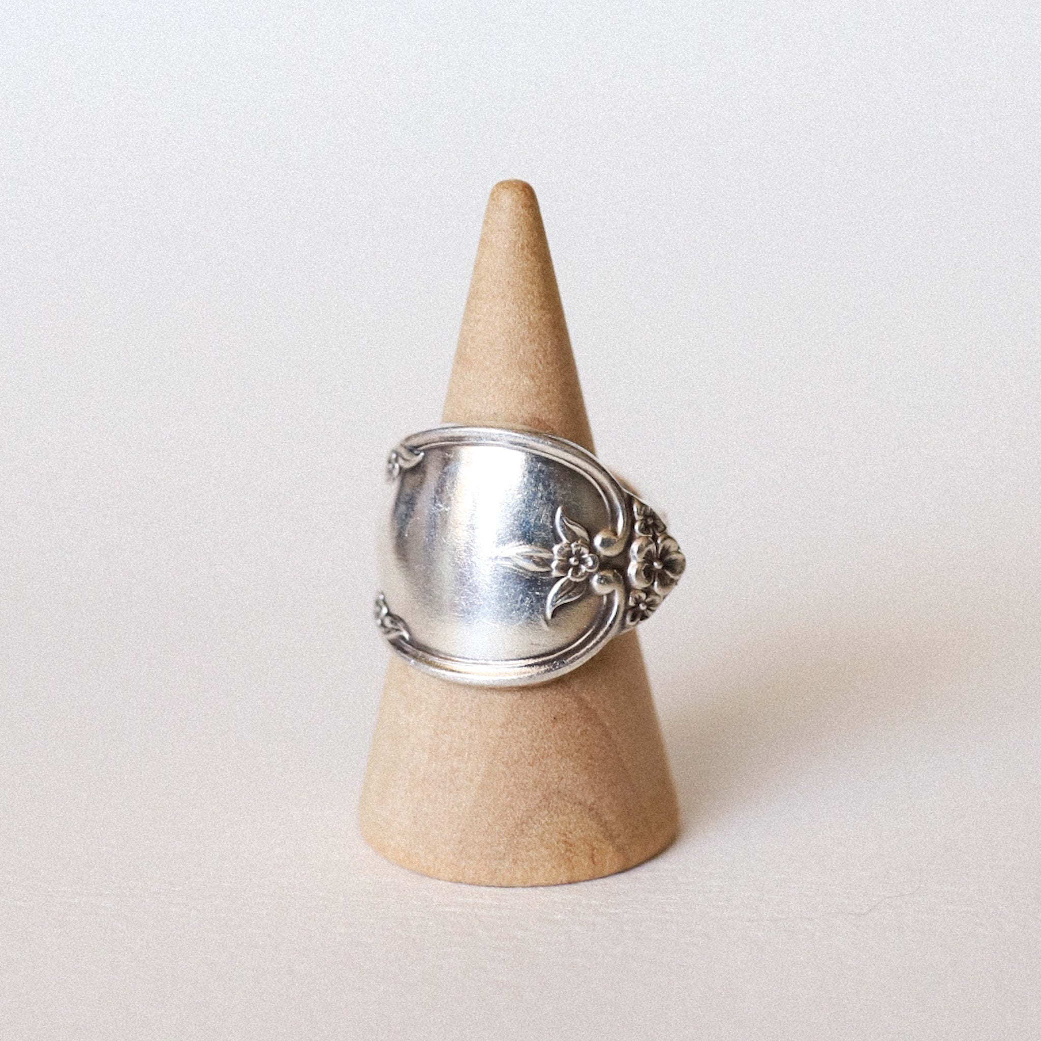 (7) Silver Spoon Ring