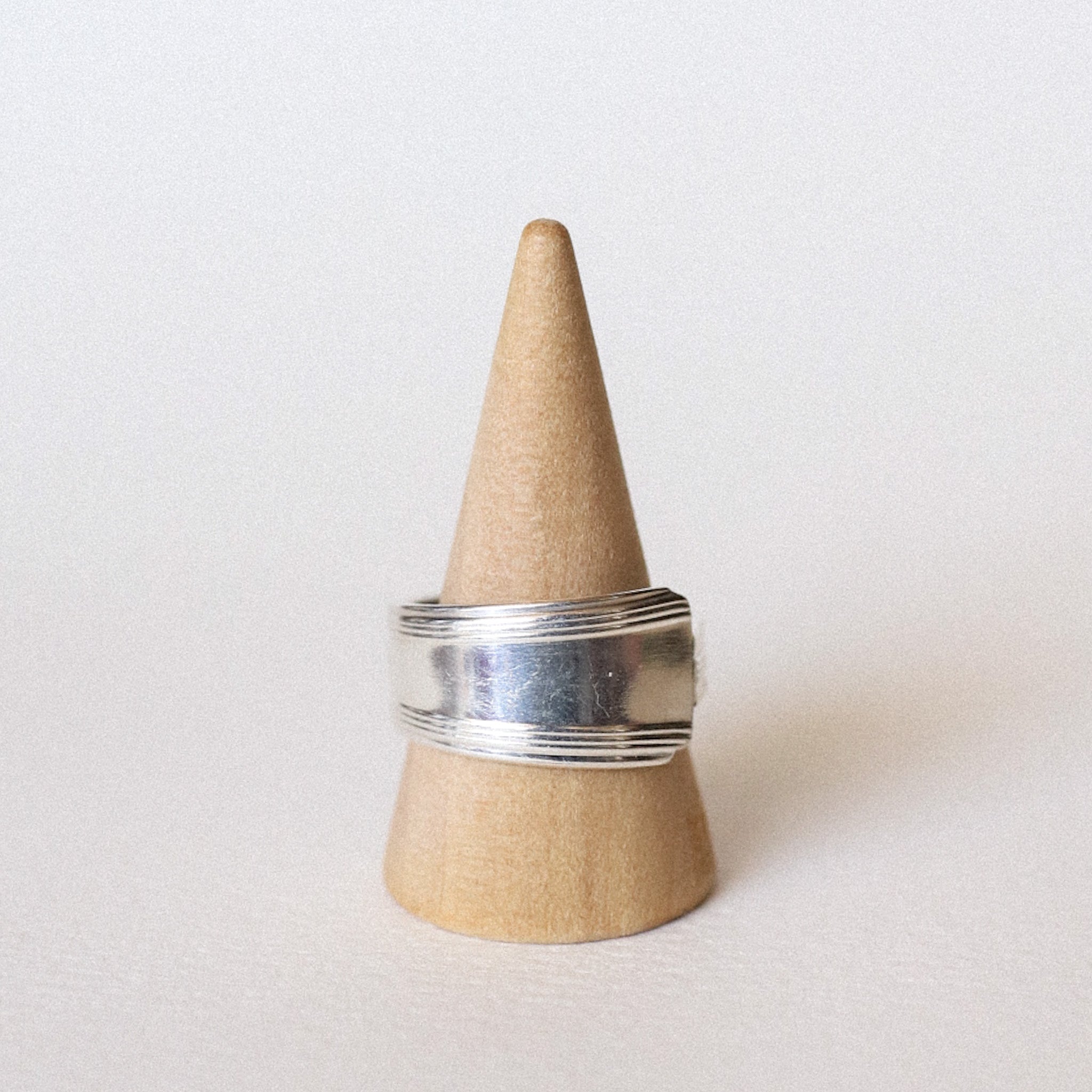 (9.5) Silver Spoon Ring