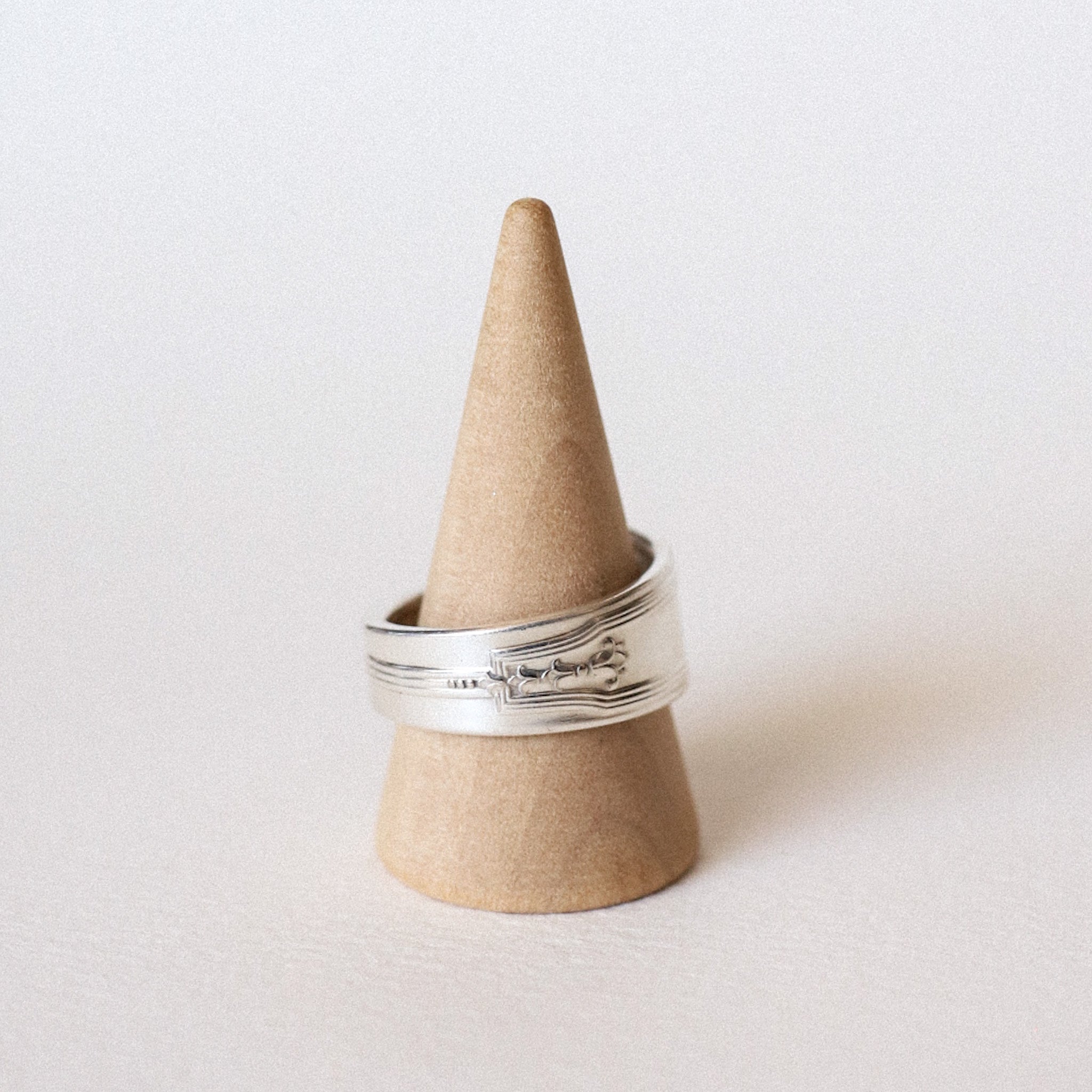 (9.5) Silver Spoon Ring