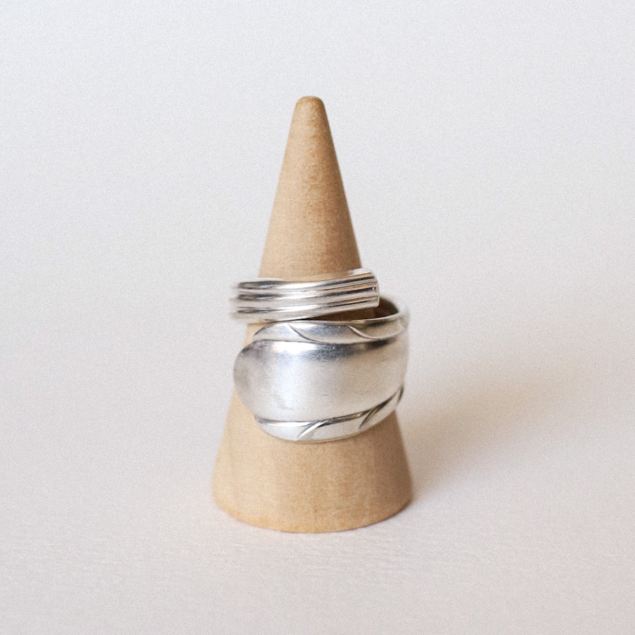 (7) Silver Spoon Ring