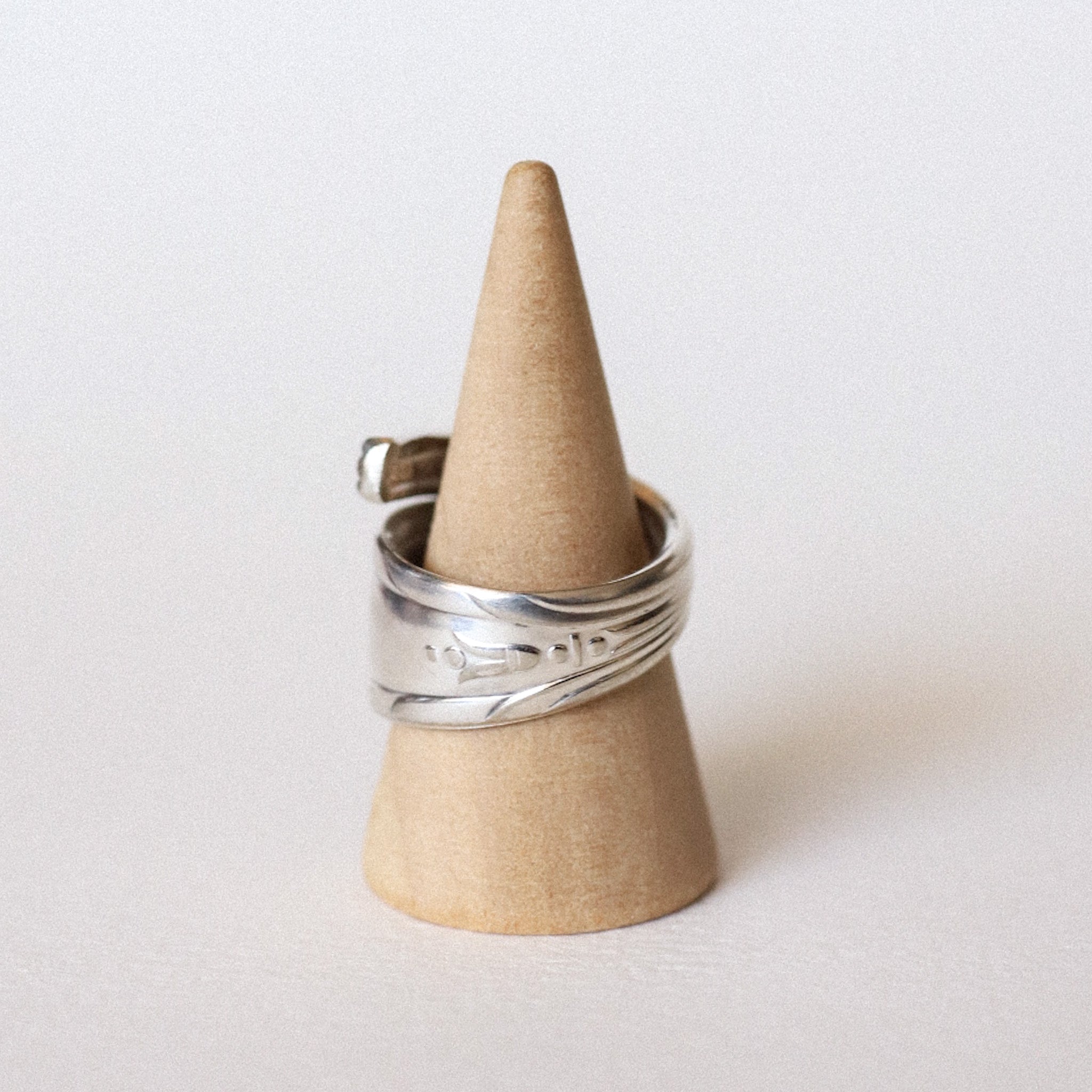 (7) Silver Spoon Ring