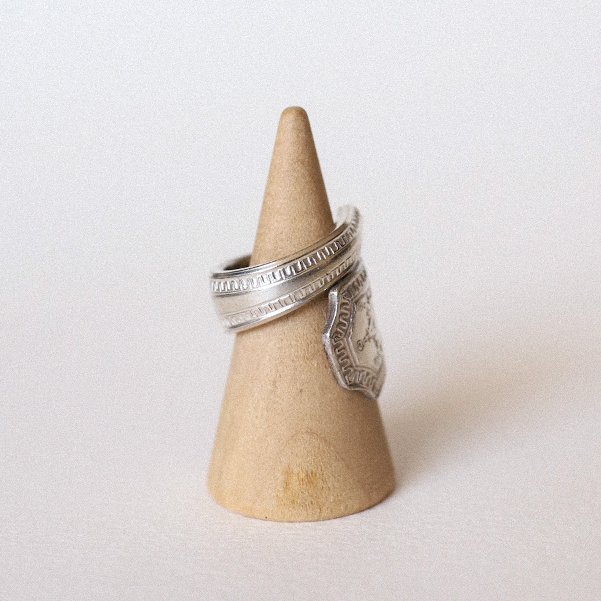 (4.75) Silver Spoon Ring