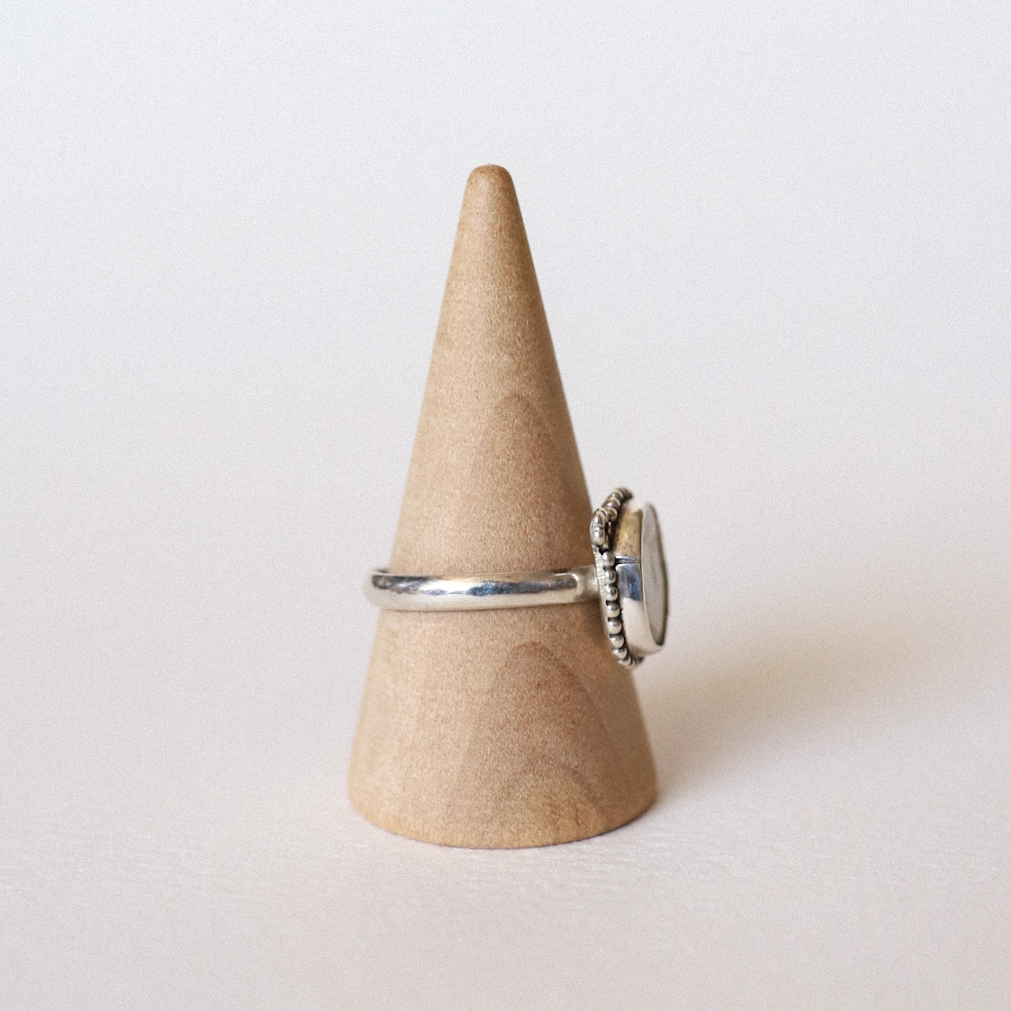 (8) Silver Vintage Plate Ring