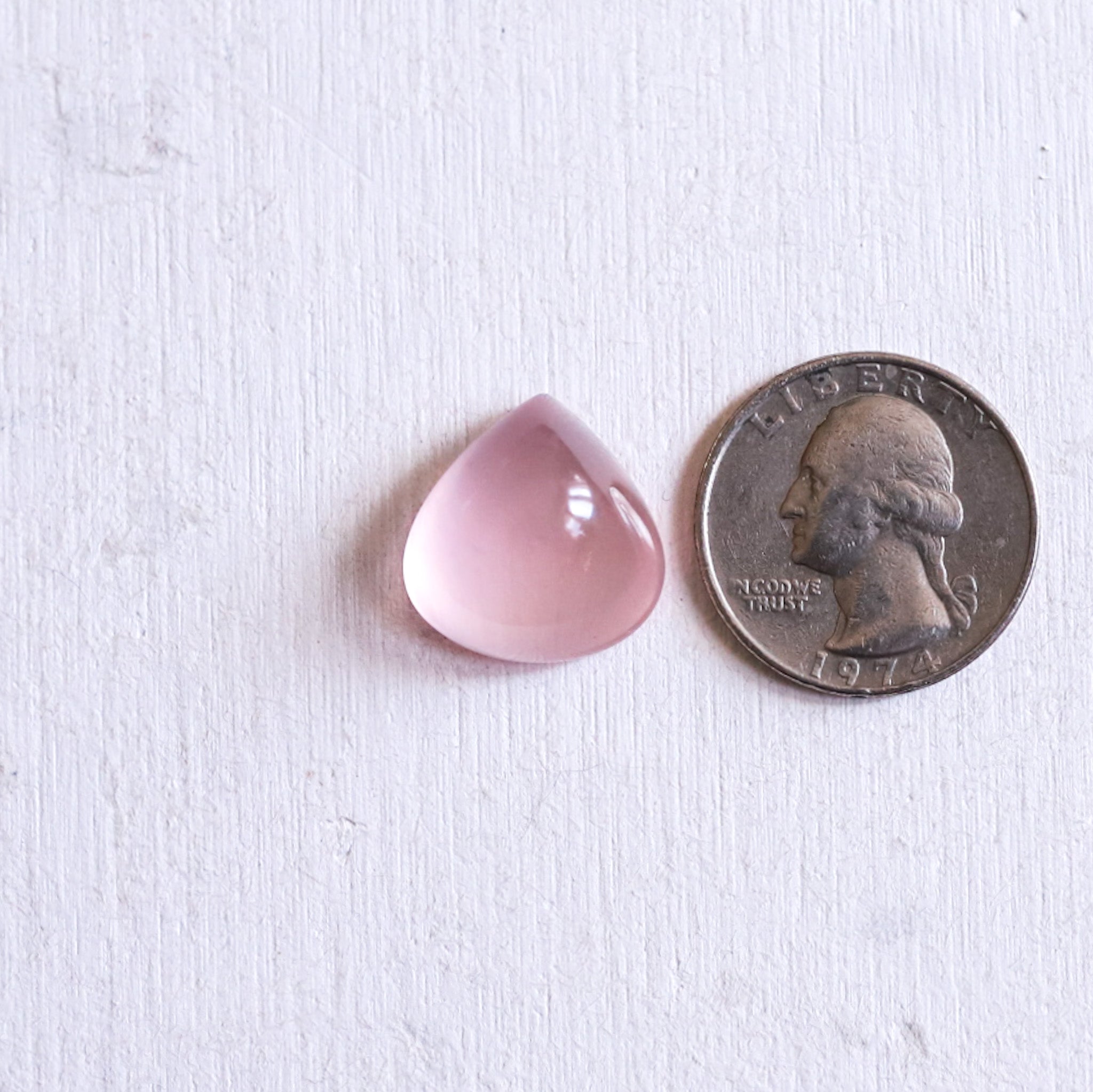 Custom Rose Quartz Ring