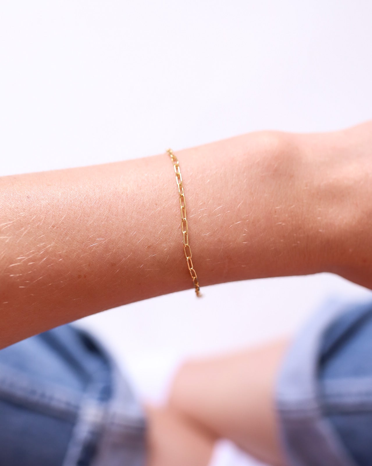 Mini Paperclip Bracelet