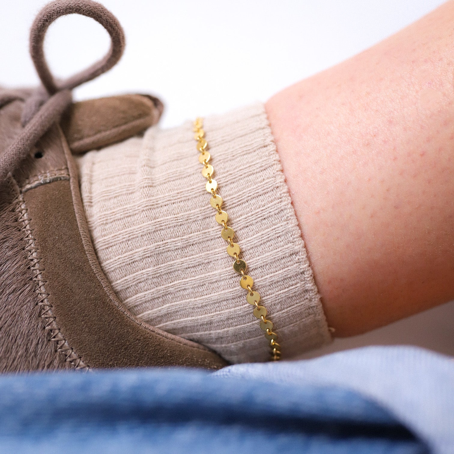 Sequin Anklet