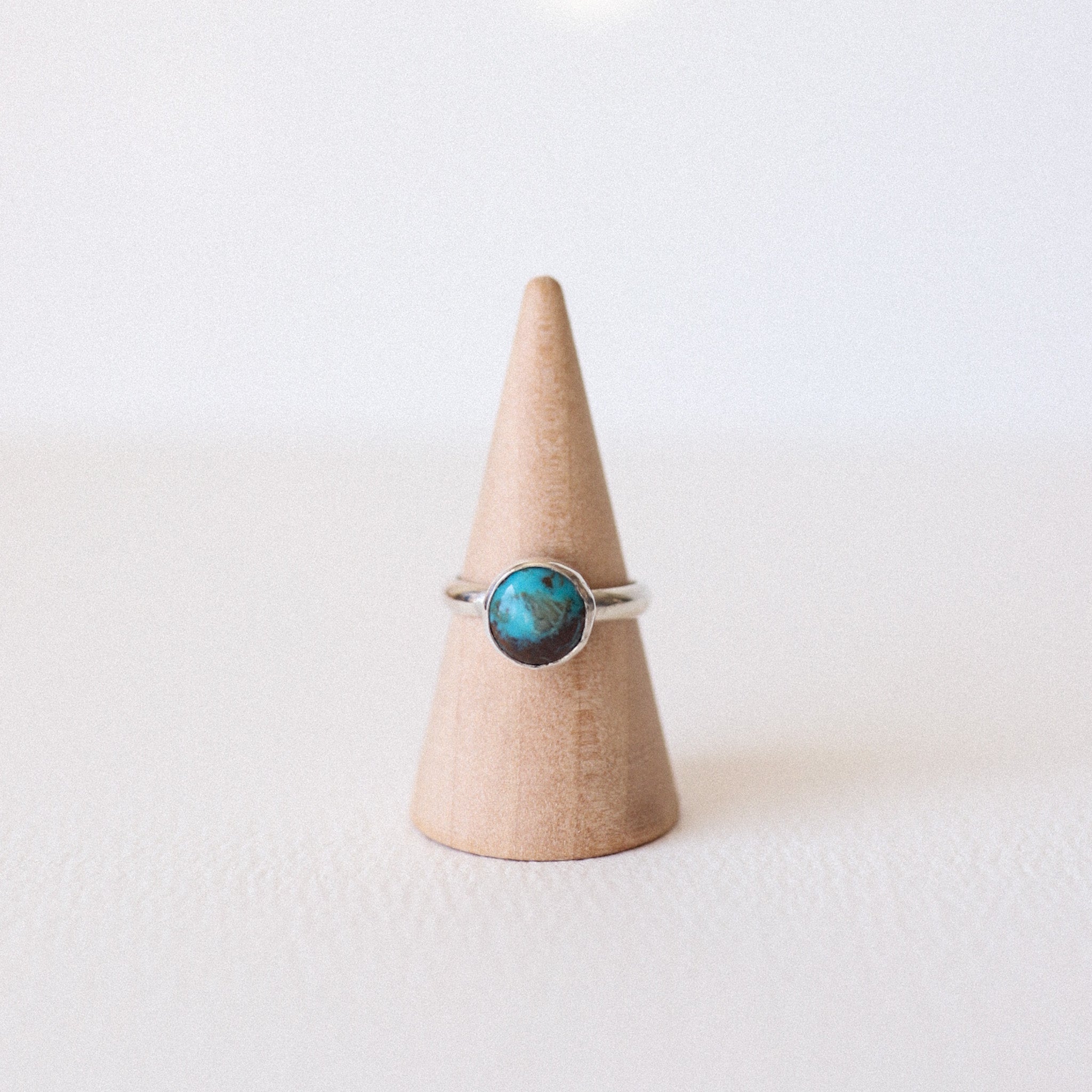 (6) Silver Turquoise Ring