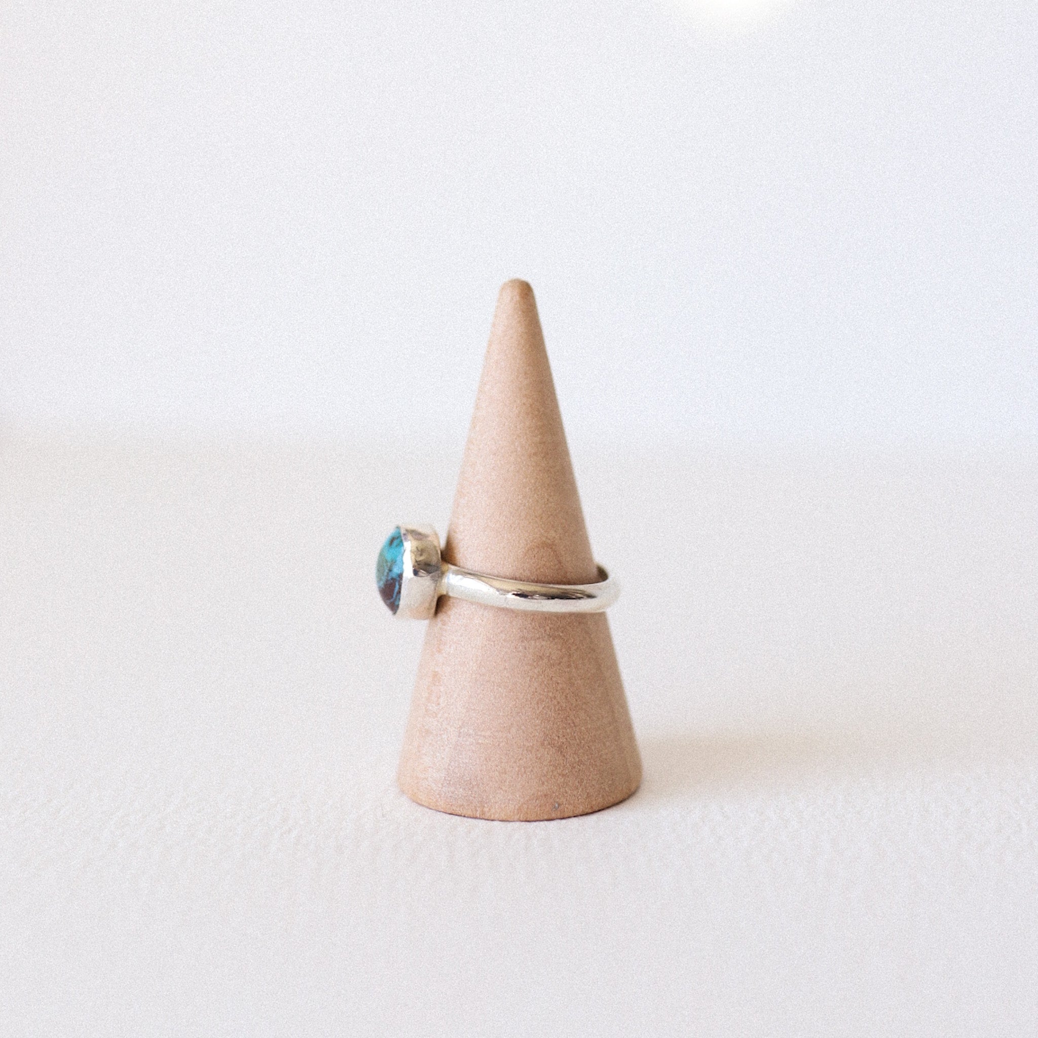 (6) Silver Turquoise Ring