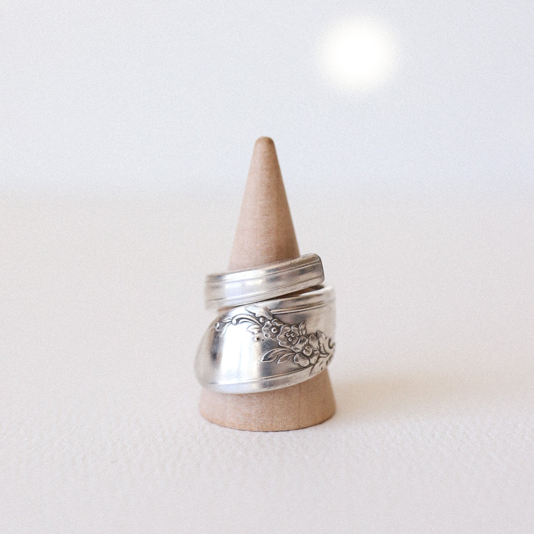 (8.5) Silver Spoon Ring