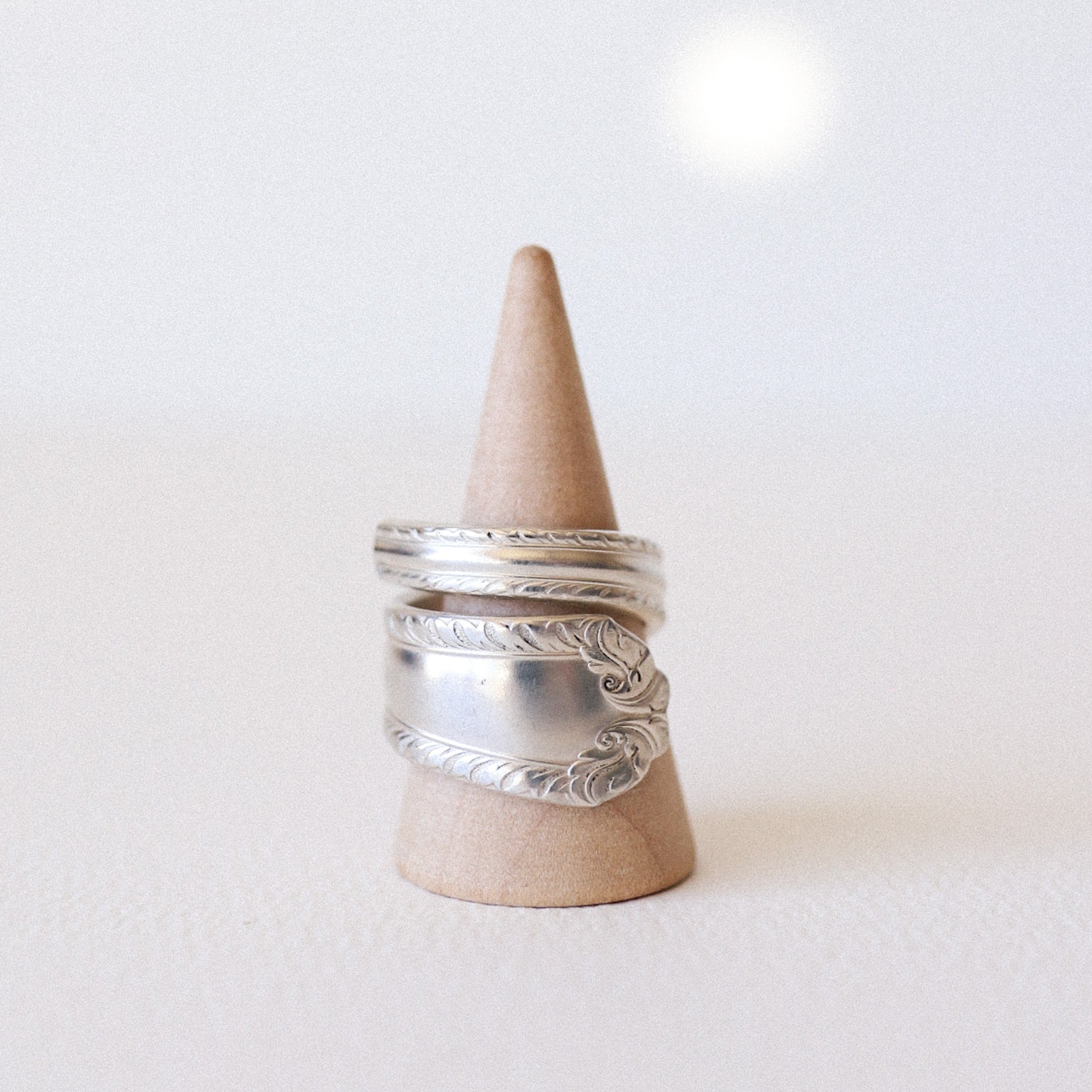 (8) Silver Spoon Ring