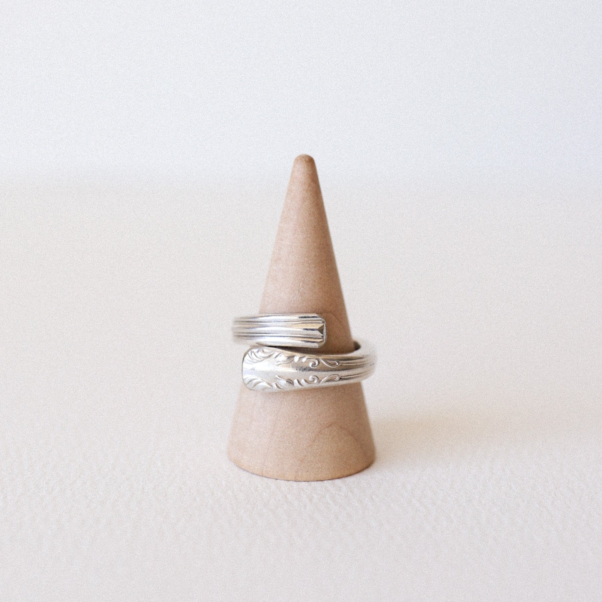 (8) Silver Spoon Ring