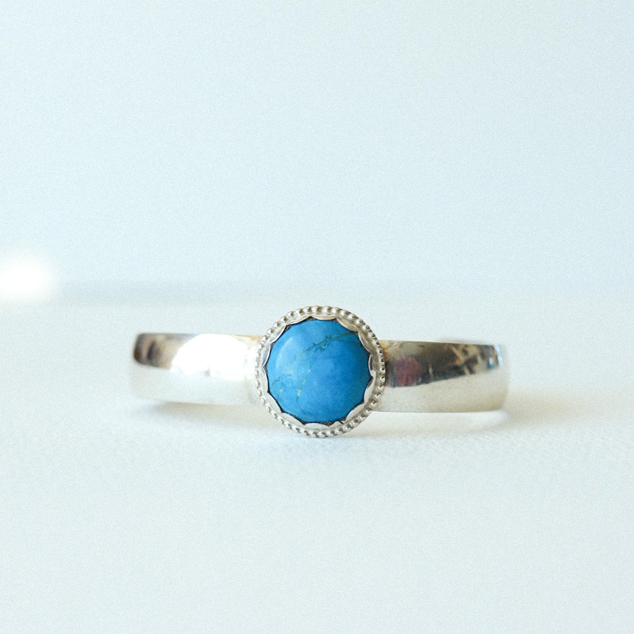 Silver Dyed Howlite Bracelet