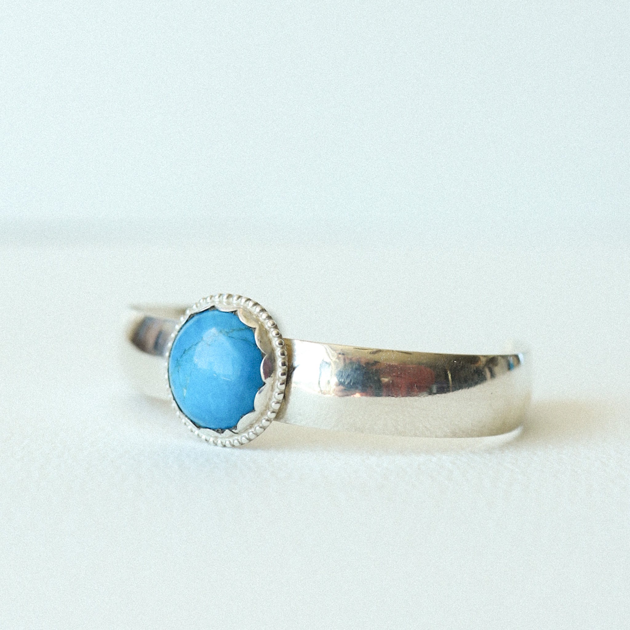 Silver Dyed Howlite Bracelet