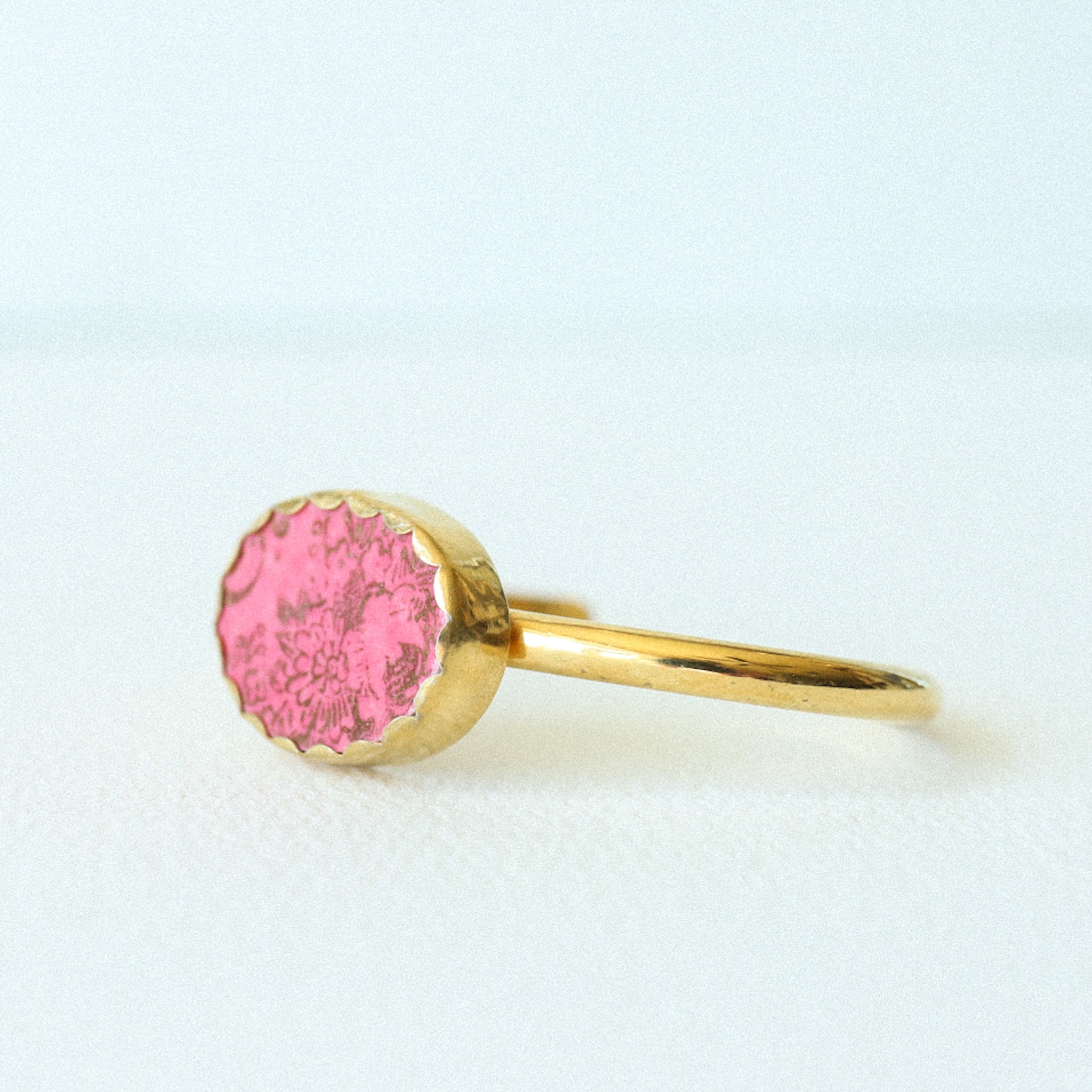 Gold Plated Vintage Plate Bracelet