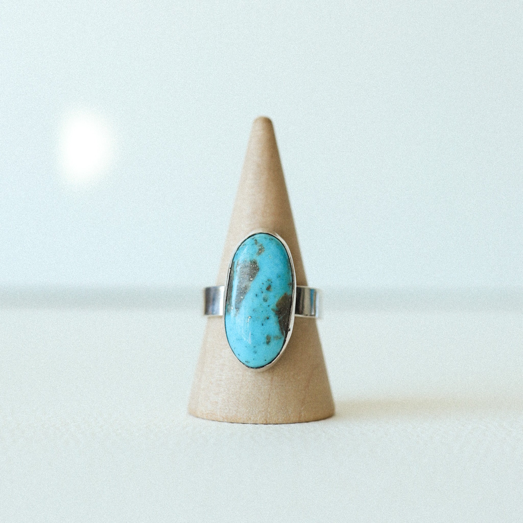(8) Silver Turquoise Ring