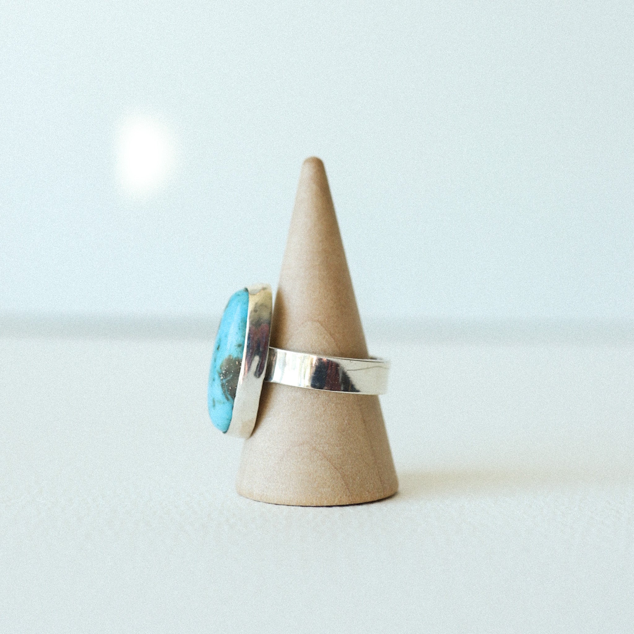 (8) Silver Turquoise Ring