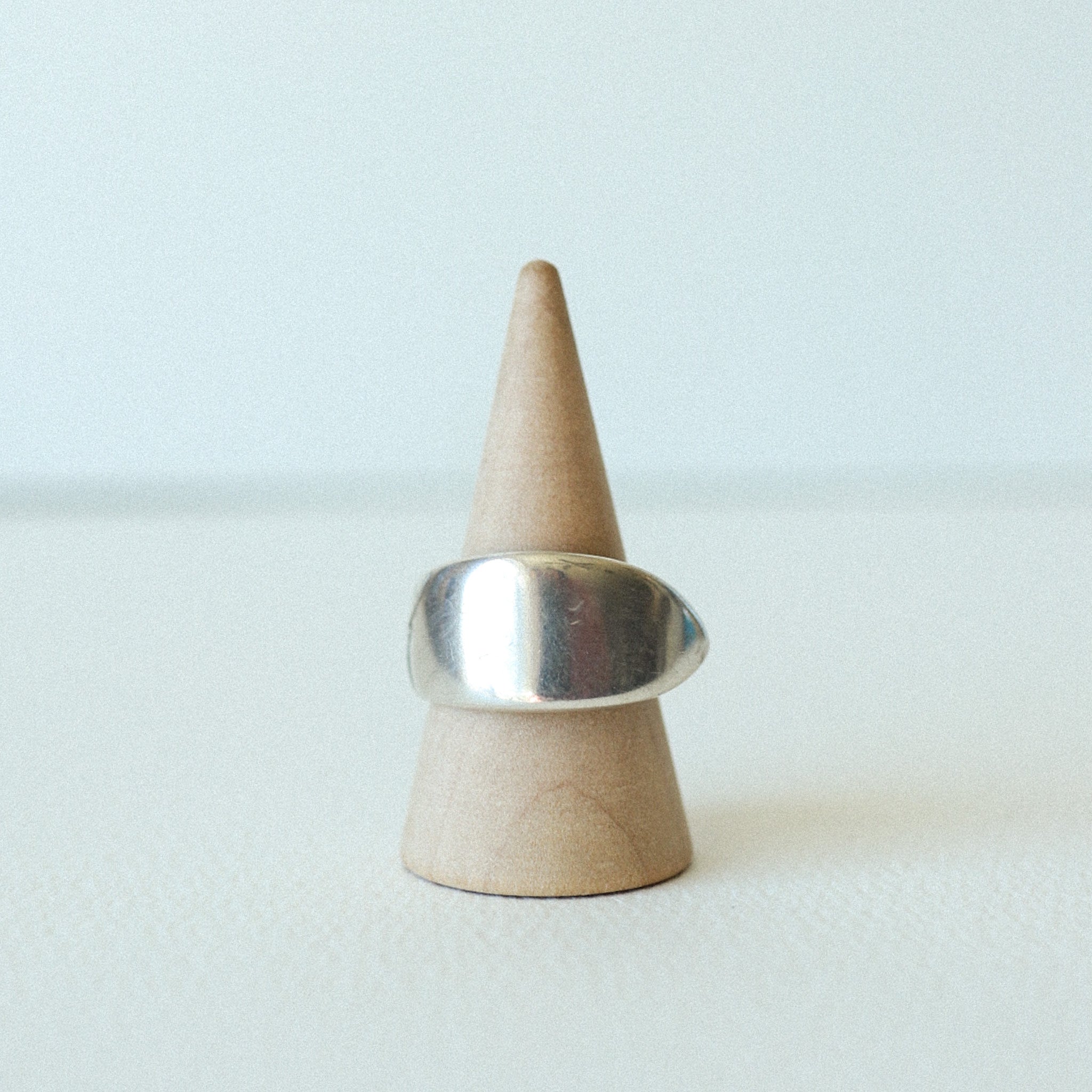 (7.25) Silver Spoon Ring